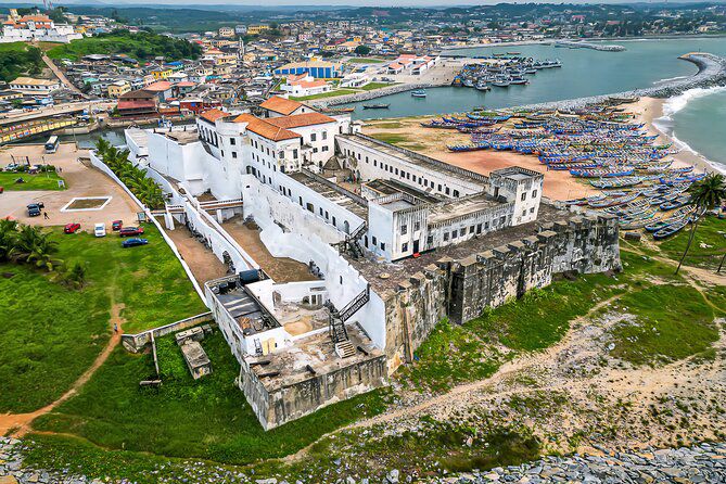 Cape Coast Castle Aerial View